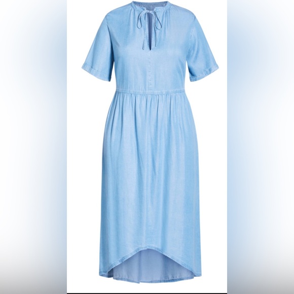 Refinity Blue Women’s Dress (M Plus) - Picture 4 of 13